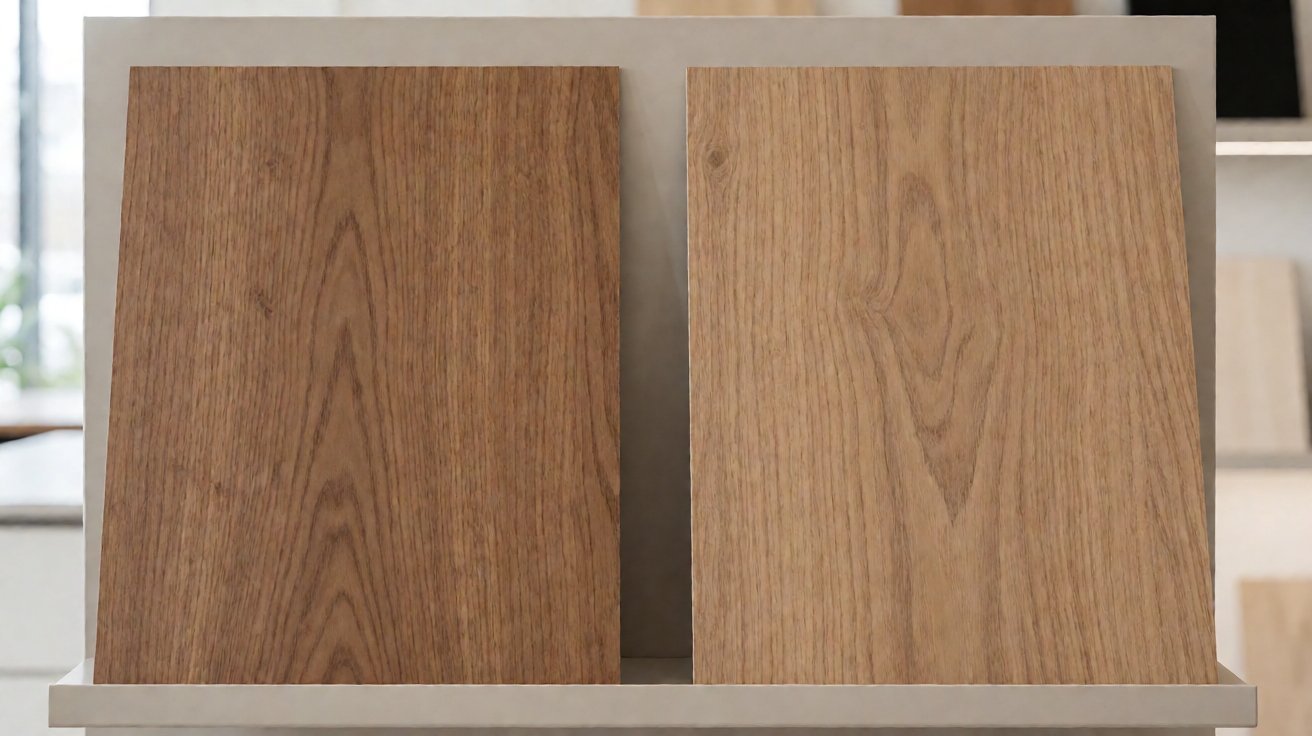Perbedaan lapisan veneer kayu asli dan laminate HPL